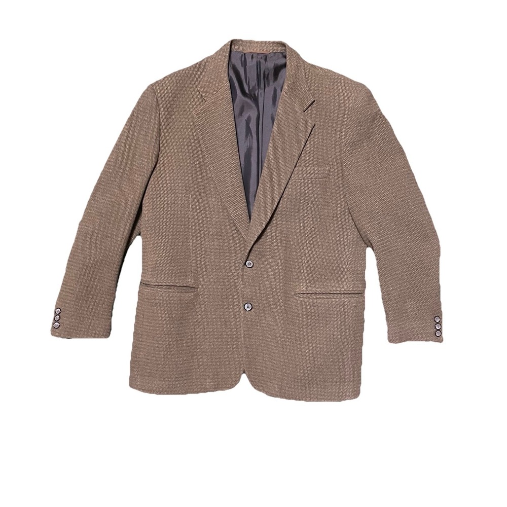 Nicholson Vintage Wool Blazer Brown Old‎ Money  Library Academy Size 42